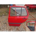 Tür hinten links VW Golf 3 rot LP3G 5-türer